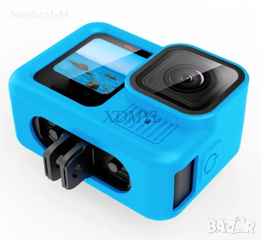 Силиконова защита  и страничен  капачка за  GoPro Hero 13, снимка 10 - Чанти, стативи, аксесоари - 52578167