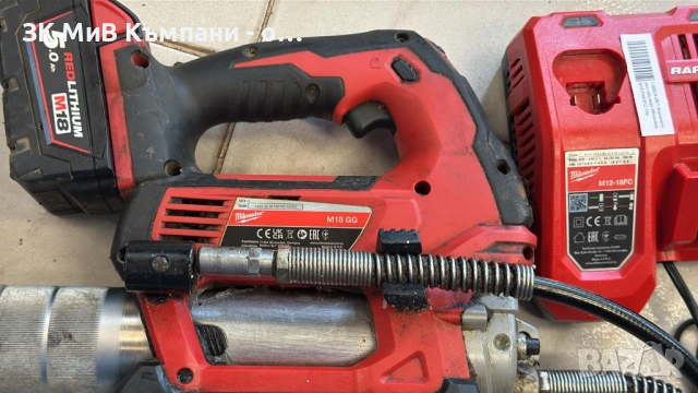 Такаламит  Milwaukee m18gg, снимка 2 - Други инструменти - 53527097