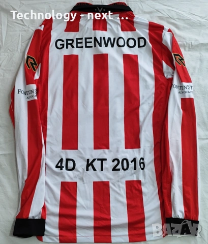 Оригинална футболна фланелка Sparta Rotterdam (2015/16) – Шампионски сезон!, снимка 2 - Футбол - 54016097