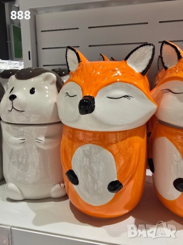 бурканчета  лисица и таралеж , снимка 2 - Аксесоари за кухня - 52355019