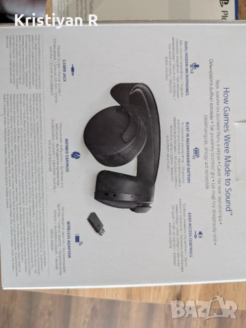 Оригинални слушалки за PlayStation 5 pulse 3D, снимка 2 - Аксесоари - 54114721