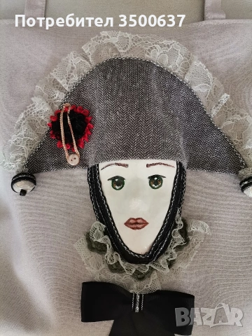 Чанта ръчно изработена , снимка 3 - Чанти - 53520554