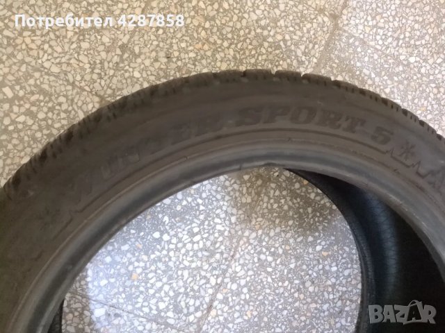 Зимна гума Dunlop Winter sport 5 225/45/17, снимка 7 - Гуми и джанти - 48593046