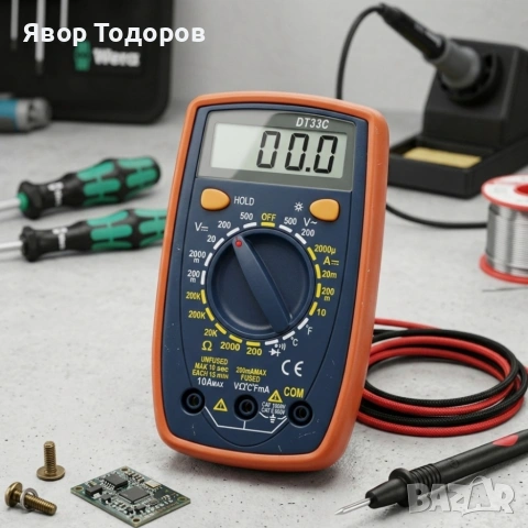 Цифров мултиметър модел, снимка 4 - Други инструменти - 53801789