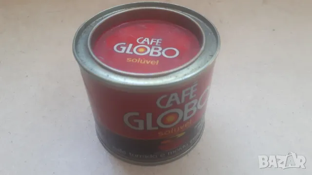 Ретро кутия от кафе Café Globo instant solúvel, снимка 2 - Антикварни и старинни предмети - 46938056