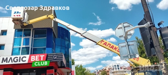 Автовишка под наем, снимка 13 - Услуги с автокран - 54196896