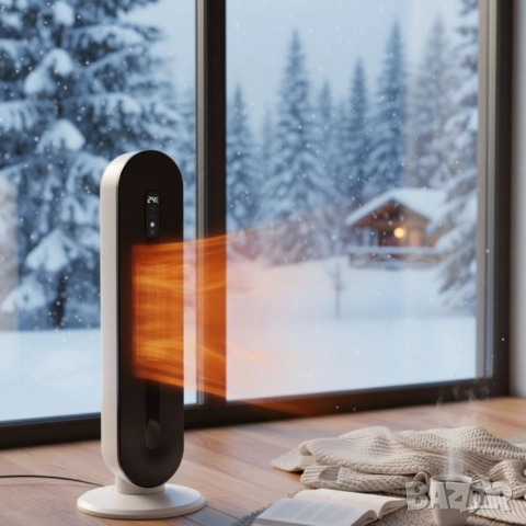 Hotvex Tower Heater – Вертикалният отоплител, който стопля дома ти за минути, снимка 2 - Отоплителни печки - 52067267