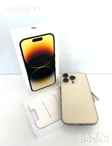 Перфектен! iPhone 14 Pro 128GB Gold ГАРАНЦИЯ!, снимка 3 - Apple iPhone - 53663733