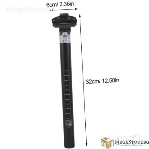 Тръба за Удължаване на Седалка за велосипед - PA916, снимка 3 - Аксесоари за велосипеди - 49643092