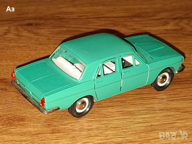Стара руска метална кола Волга ГАЗ-24 A14 в мащаб 1:43 Сделано в СССР Made in USSR, снимка 3 - Колекции - 52287297