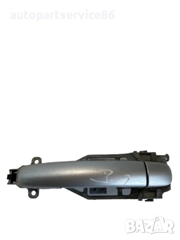 Външна дръжка за задна лява врата, сребриста за Volkswagen Touareg (08-2010) 7L0839885B