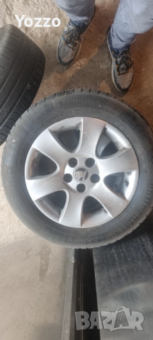 Джанти с гуми Skoda 185 60 r14 , снимка 2 - Гуми и джанти - 52008122