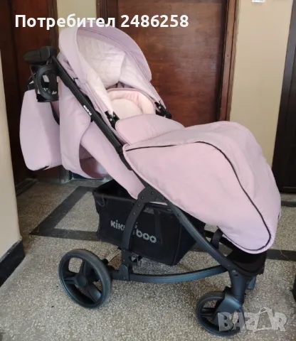 Детска количка 3в1 Kikkaboo, снимка 13 - Детски колички - 50339393