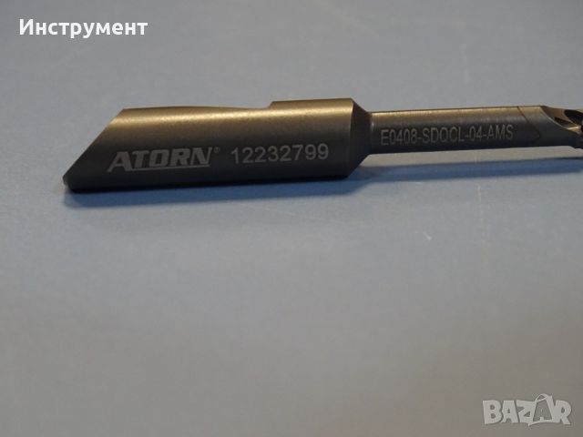 Борщанга със сменяемa пластинa лява ATORN Е0408 SDQCL04-AMS boring bar 12232799, снимка 5 - Други инструменти - 46658243