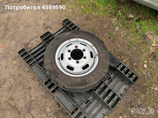 1бр.Железна джанта 16цола 6x170 ET115 за ДВОЙНИ ГУМИ Iveco Daily(2006-2025), снимка 3 - Гуми и джанти - 52826193