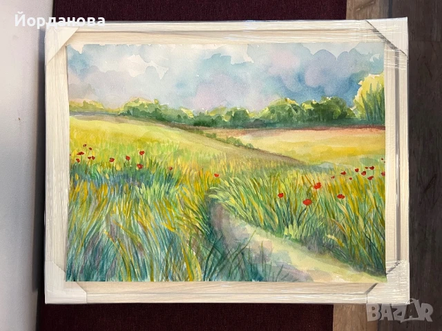 Авторска картина 30х40 см, снимка 4 - Картини - 50904065