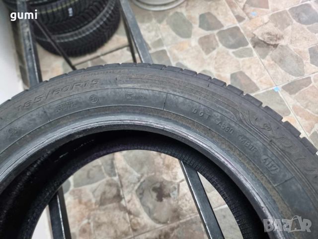 1бр лeтна гума 185/60/15 DUNLOP L0752 , снимка 2 - Гуми и джанти - 45503646