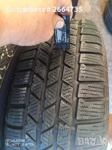 Зимни гуми 4 броя Continental Cross Contact 235/70/16, снимка 4 - Гуми и джанти - 51616608