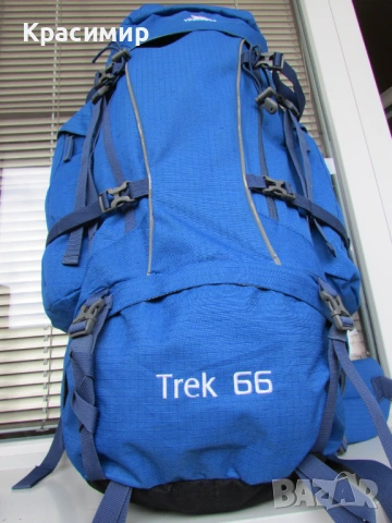 Туристическа раница Trespass Trek Tor 66L, снимка 3 - Спортна екипировка - 53918594