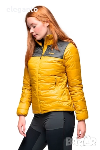 Висок клас дамско хибридно пухено яке  Bergans Rabot365 Down 700CUIN  Light W Jacket Mustard Yellow 