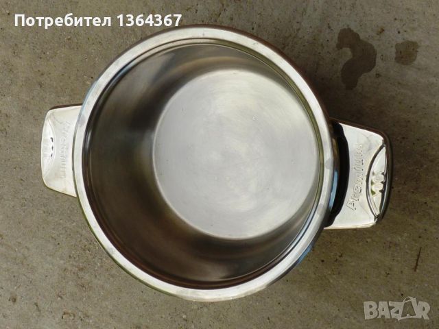 Отлична маркова немска тенджера BergHoff метален капак,обем от 3.8л., снимка 4 - Съдове за готвене - 45493822
