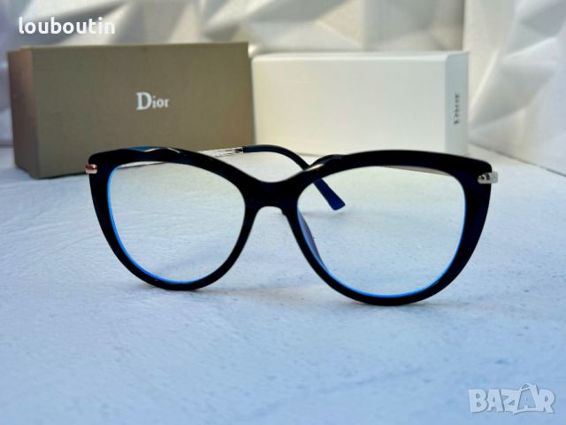 Dior диамант очила за компютър диоптрични рамки.прозрачни слънчеви, снимка 3 - Слънчеви и диоптрични очила - 45242446