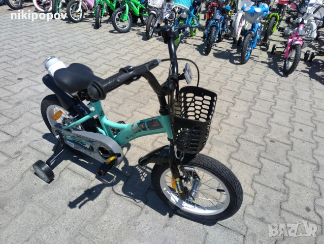 BYOX Велосипед 14" ROBO мента, снимка 4 - Велосипеди - 53534495