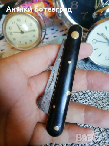 старо джобно работно ножче Германия , снимка 2 - Антикварни и старинни предмети - 45682703