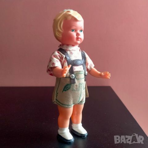 Колекционерска кукла MW Germany Celluloid 16 см, снимка 1 - Колекции - 46230345