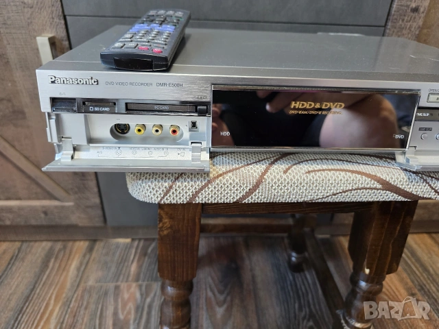 Продавам Panasonic HDD-DVD DMR E500H Рекордер, снимка 6 - Аудиосистеми - 53835900