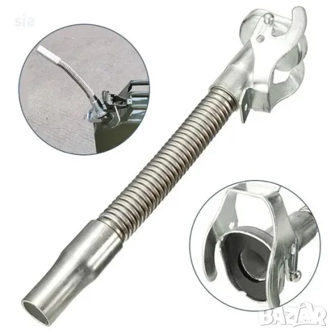 Фуния за метална туба, С гумено уплътнение, снимка 2 - Аксесоари и консумативи - 50161516