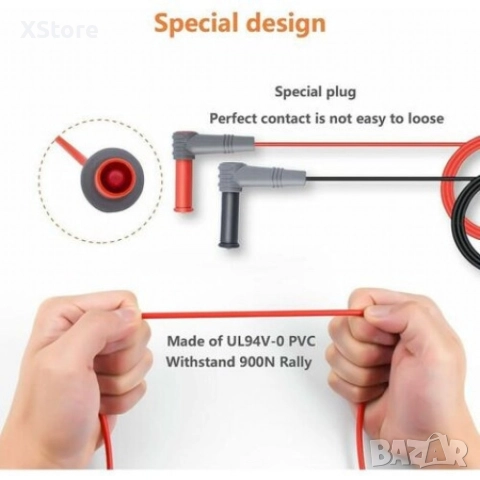Кабел за мултицет 1M 1000V 20A, снимка 4 - Други стоки за дома - 52588792