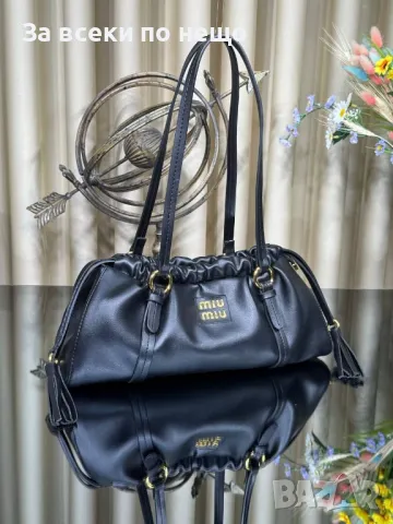 Miu Miu Дамска Чанта Миу Миу - 4 Налични Цвята Код E55, снимка 8 - Чанти - 50227482