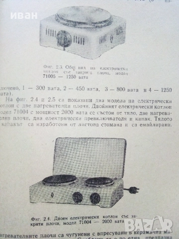 Експлоатация и поддържане на съвременна домакинска техника  Ц.Джилизов,Т.Пиронков - 1977г., снимка 4 - Специализирана литература - 52414468