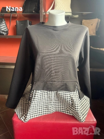 ВСИЧКО ПО 7€ ЗА БРОЙ ДАМСКИ БЛУЗИ И ТУНИКИ НАМАЛЕНИ!, снимка 3 - Блузи с дълъг ръкав и пуловери - 54182732