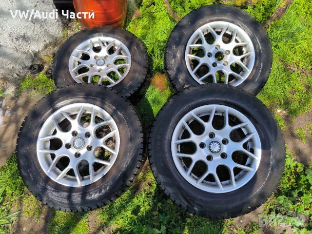 Джанти с гуми 15 цола за Хюндай Hyundai Santa Fe 5x114 7J, снимка 1 - Гуми и джанти - 45157385