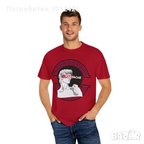 Мъжка елегантна тениска Версаче,мъжки тениски versache
, снимка 9 - Тениски - 45196155