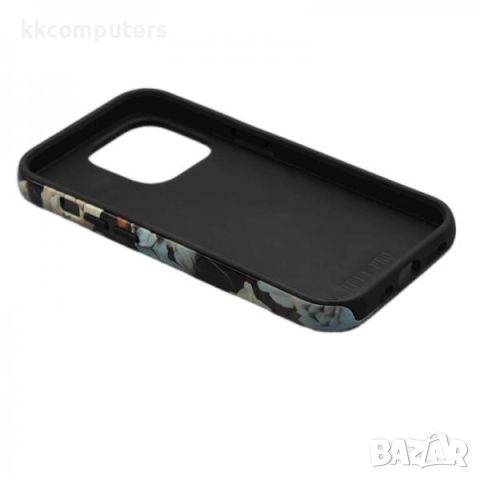 Калъф силикон Decor Garden за iPhone 15 6.1 Баркод : 3129859, снимка 3 - Калъфи, кейсове - 46766333