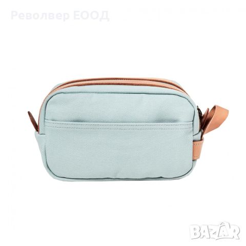 Малка чанта с кожа Filson - Travel Kit, в цвят Lake green, снимка 1 - Екипировка - 45281894