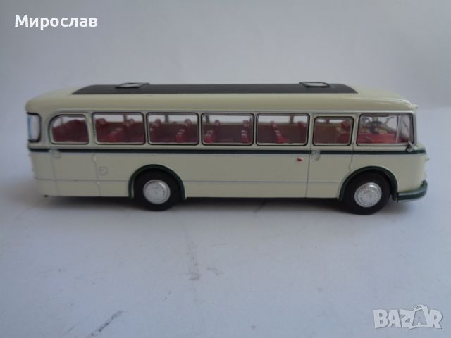  1:72 ATLAS IFA H6 B 1958 КОЛИЧКА АВТОБУС РЕТРО МОДЕЛ, снимка 4 - Колекции - 46531181