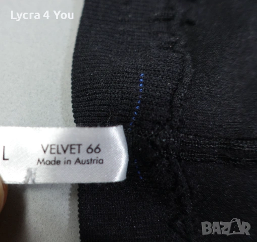 Wolford Velvet 66 черен клин чорапогащник S/L размер, снимка 3 - Клинове - 53144124