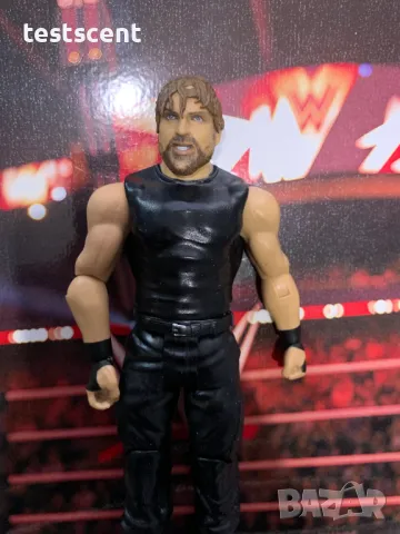 Екшън фигура WWE Jon Moxley Dean Ambrose Дийн Амброуз Basic играчка WWE AEW The Shield, снимка 3 - Колекции - 49171689