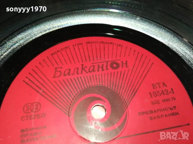 заявена-ЩУРЦИТЕ-ПЛОЧА 1006251014, снимка 10 - Грамофонни плочи - 50612402