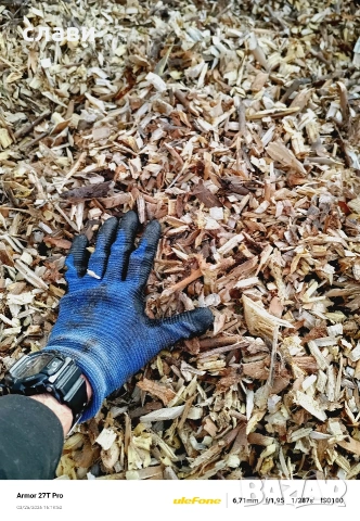 Мулч / Дървесен чипс / 100% Черница , снимка 13 - Тор и почвени смеси - 51243614