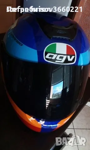 каска AGV, снимка 5 - Спортна екипировка - 46981279