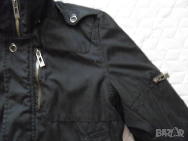 Дамско яке от черен деним S, снимка 7 - Якета - 54303792