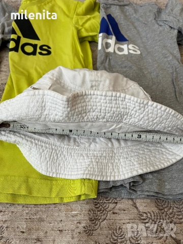 Лот на adidas за момче на 7-8години, плюс шапка на Nike, снимка 6 - Детски тениски и потници - 54049778