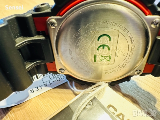 G shock Casio GA-100-1A4ER оригинален нов , снимка 4 - Мъжки - 52911709