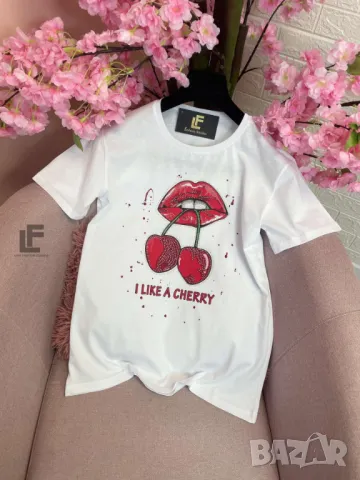 Тениска LFS Cherries  , снимка 2 - Тениски - 50438345