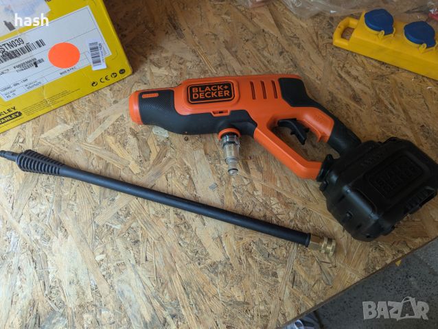 BLACK+DECKER Безжична машина за миене и почистване под налягане, снимка 1 - Други инструменти - 46538906